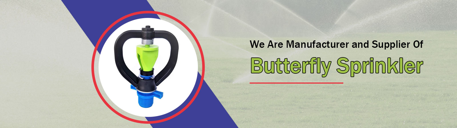 Butterfly Sprinkler Manufacturer